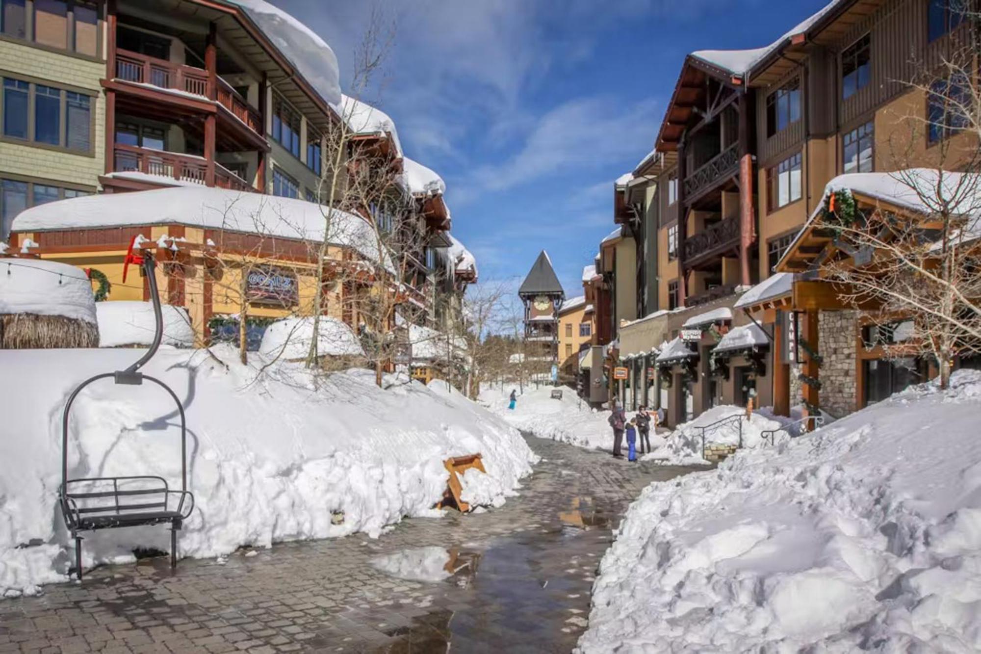 Fireside At The Village Mammoth Lakes Oda fotoğraf